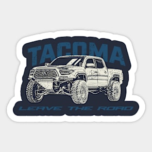 Tdr taco Sticker